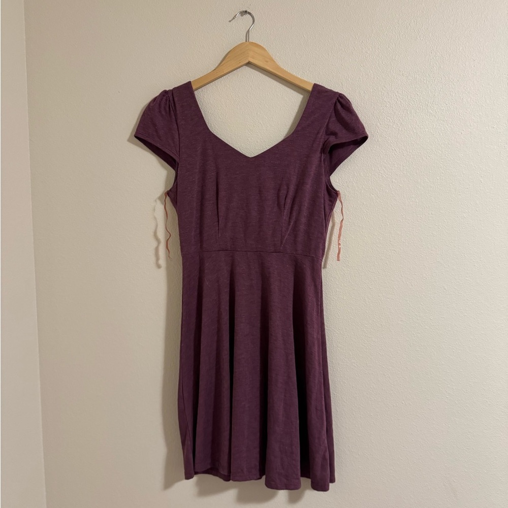 Gilli Elegant Purple Mini Dress